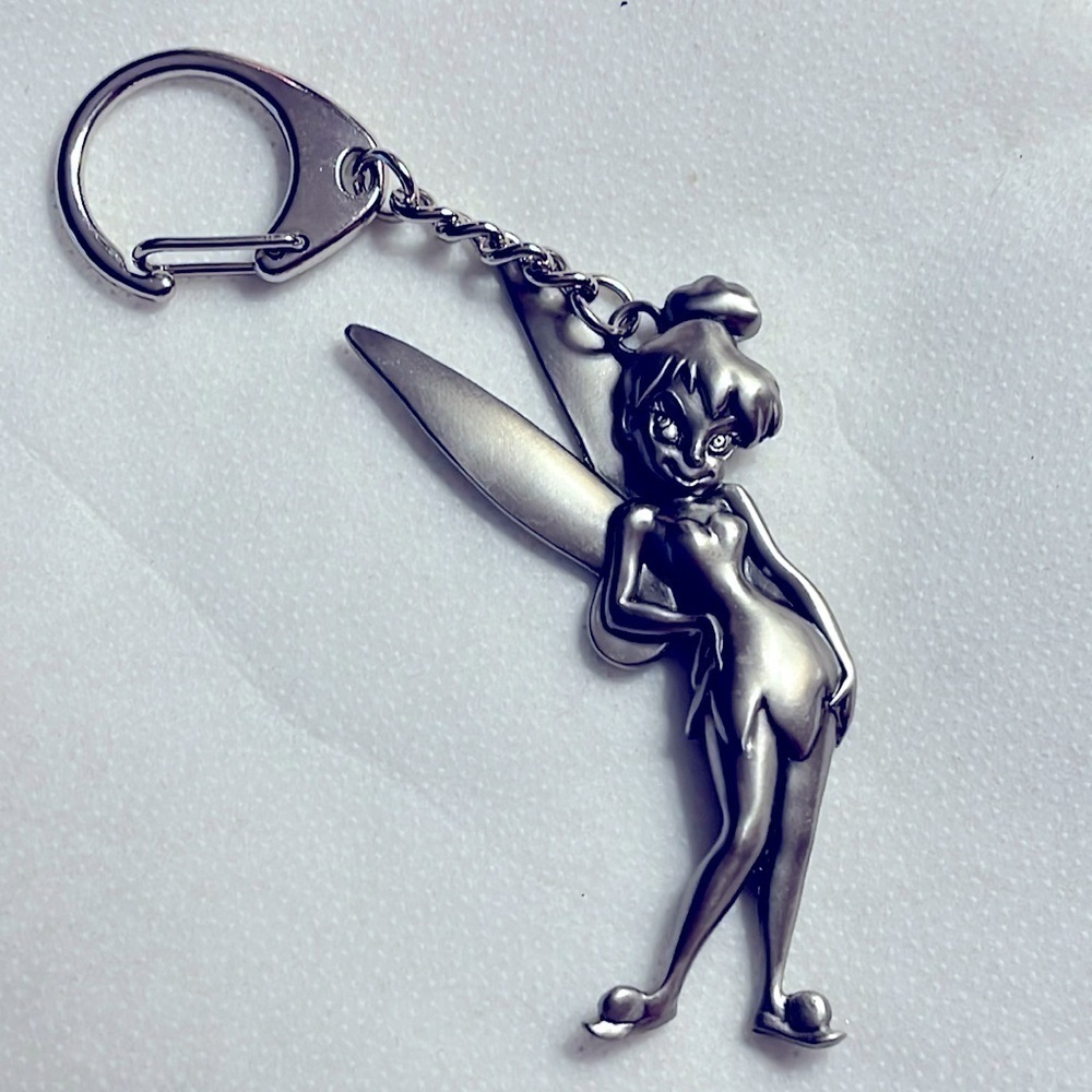 Disney TinkerBell Fairy Keychain Keyring NEW Disney  Peter Pan 🧚‍♂️